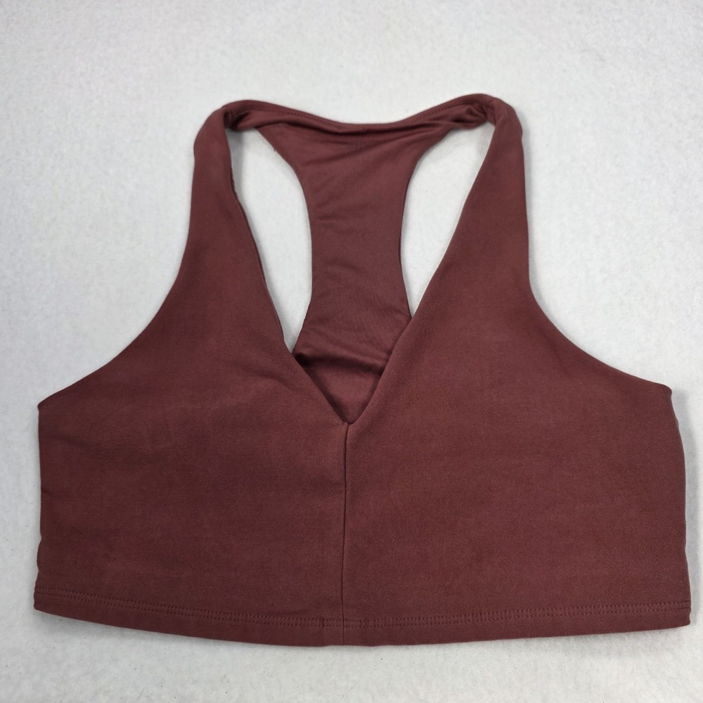 Alo Yoga Lounge Bra Seamless Rose Bralette Medium Activewear